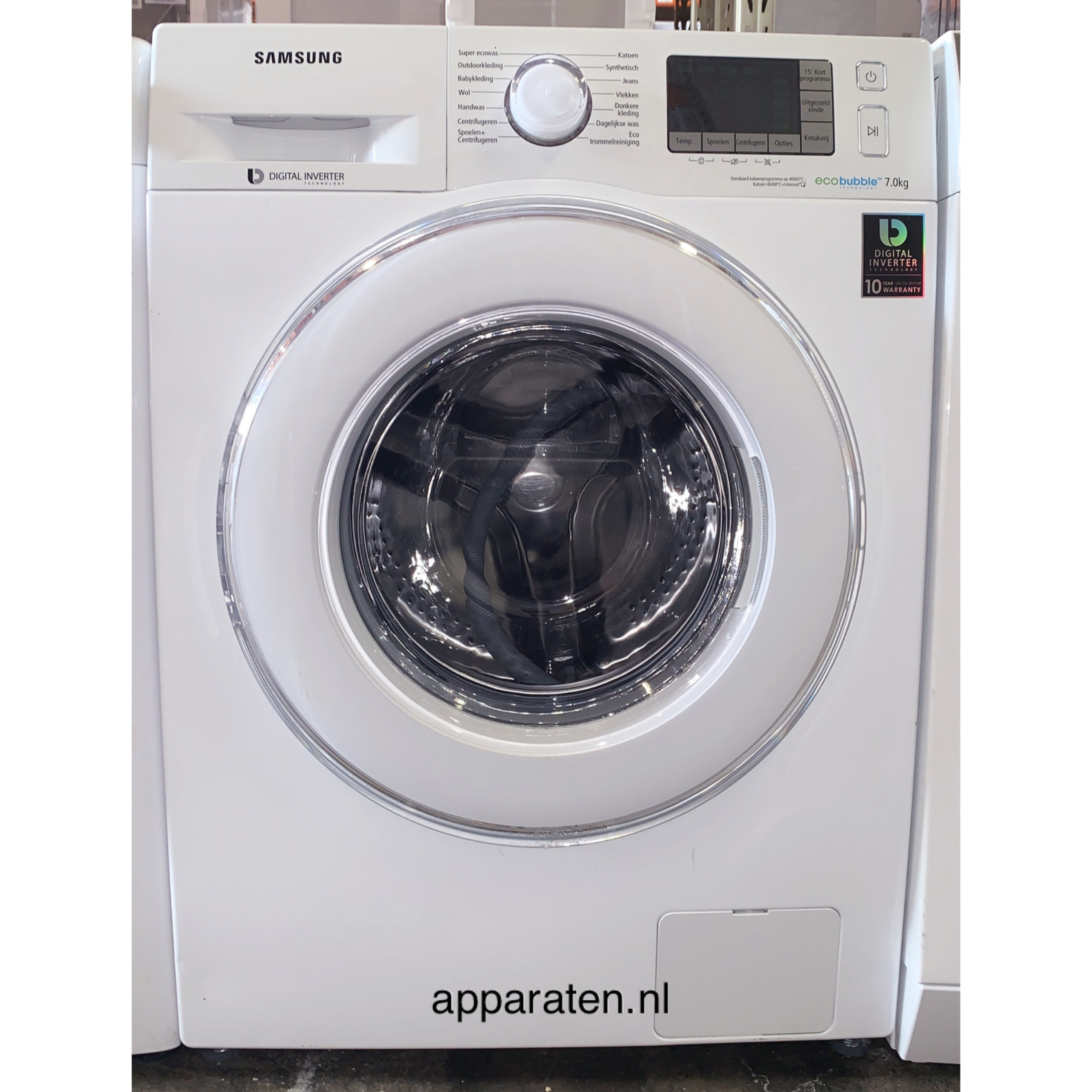 Wasmachine Goedkoop 7kg A+++ WF70F5E5P4W €279,- (Extra Korting**) - Apparaten.nl -Altijd goedkoper!