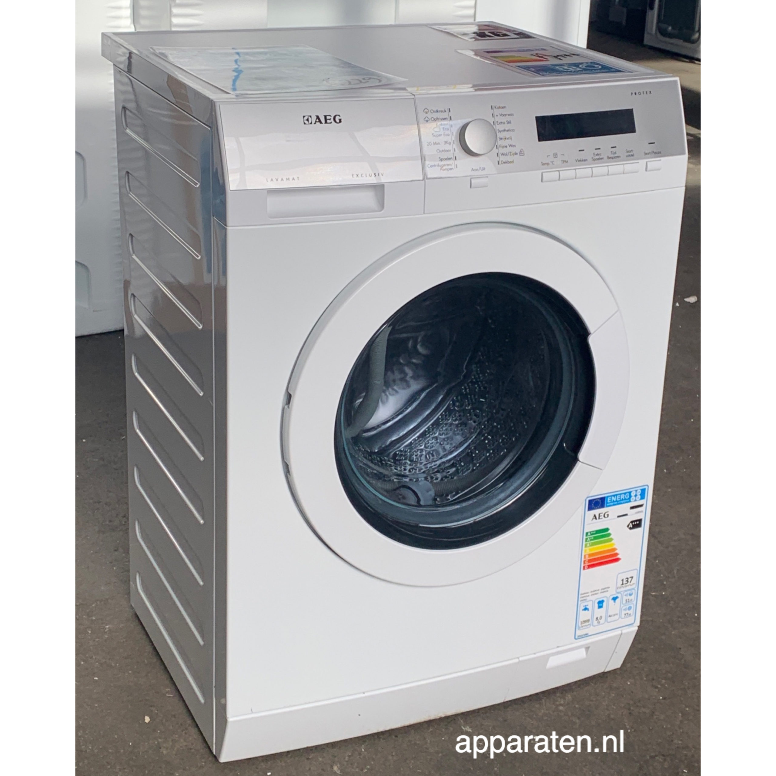 telescoop Zilver Uitrusten Wasmachine AEG 7kg A+++ L76479FL €229,- Apparaten.nl -Altijd goedkoper!