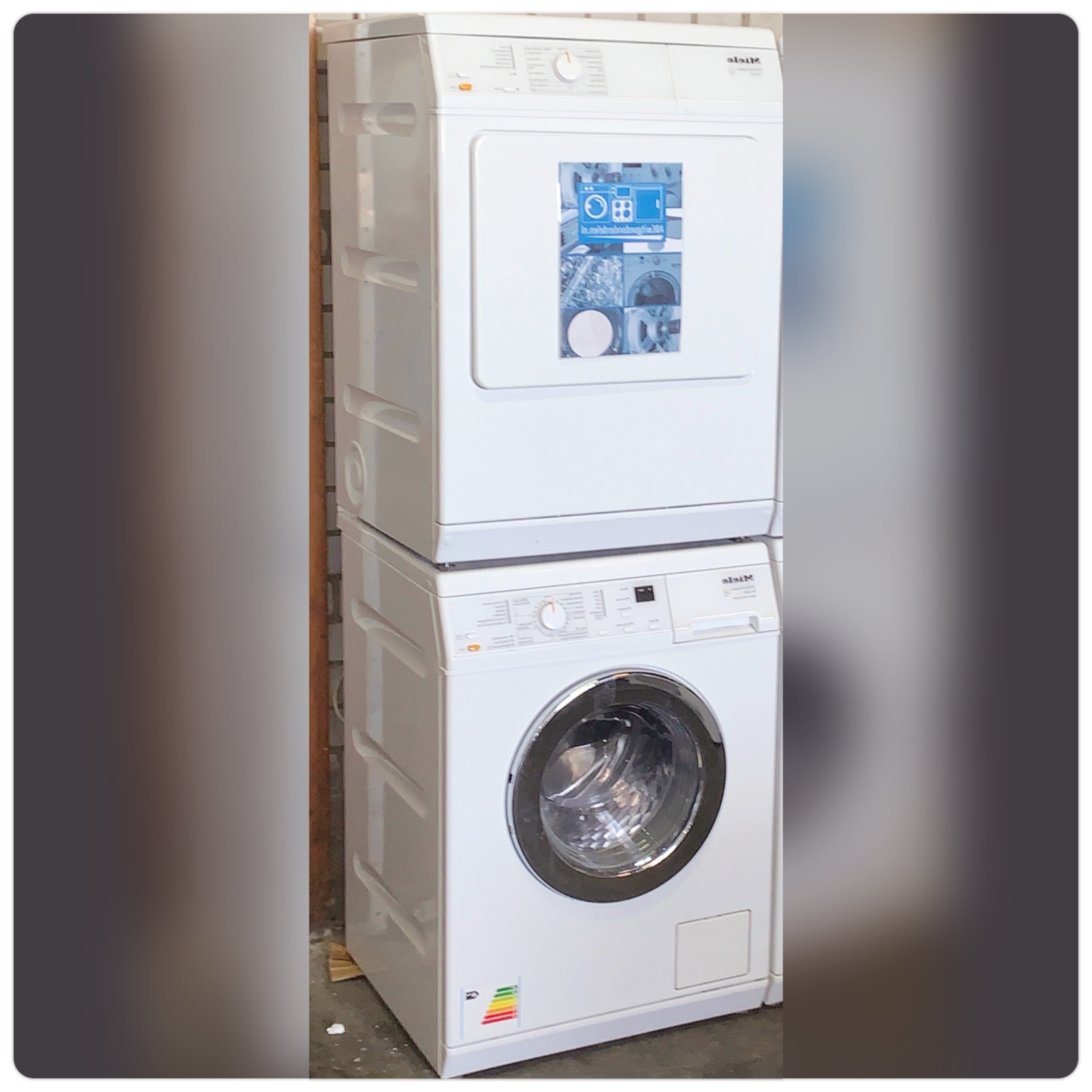 Voordeelset MIELE Wasmachine 7kg + Condensdroger 7kg €748, Apparaten.nl Altijd goedkoper!