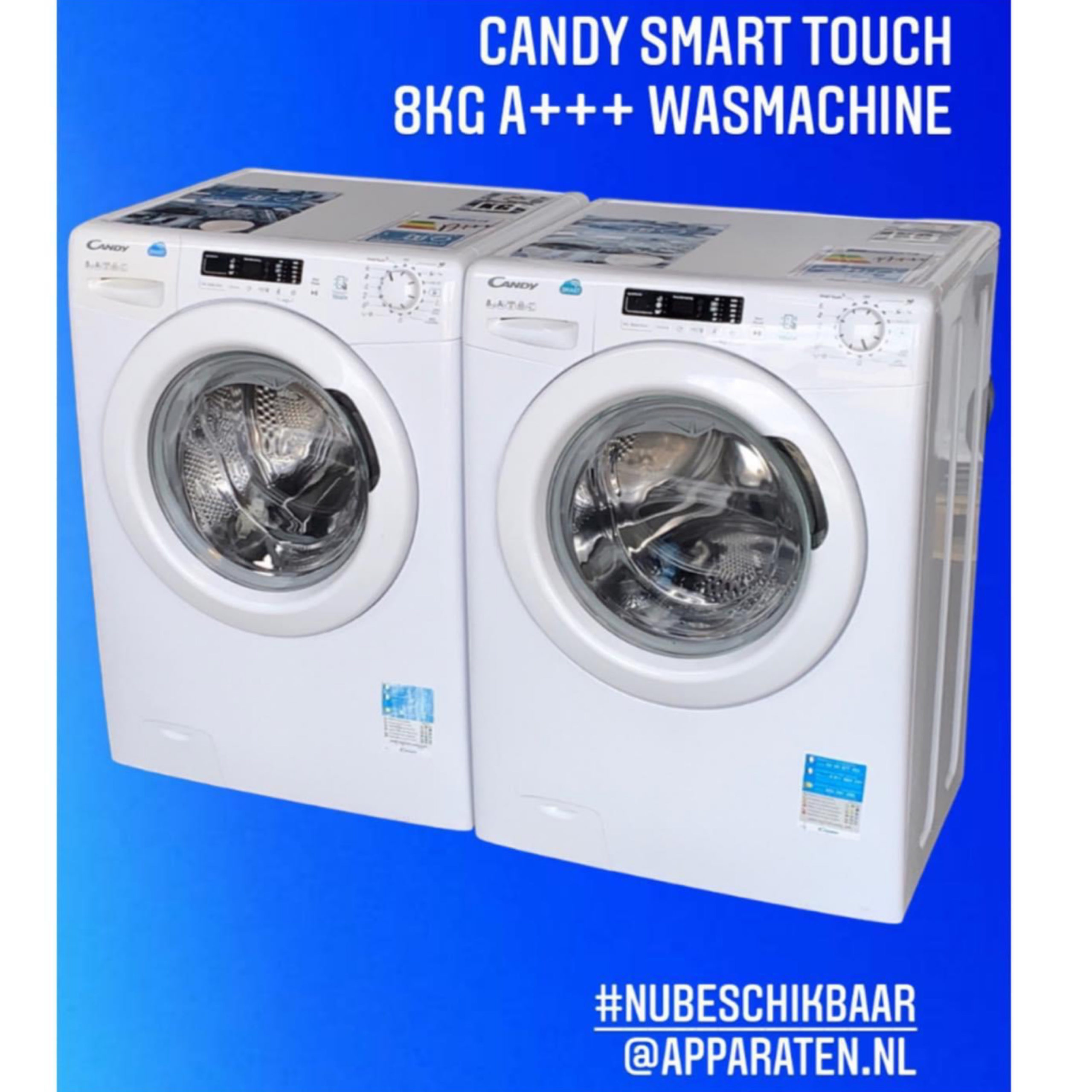 CANDY SMART TOUCH 8kg A+++ Wasmachine – Apparaten.nl -Altijd goedkoper!