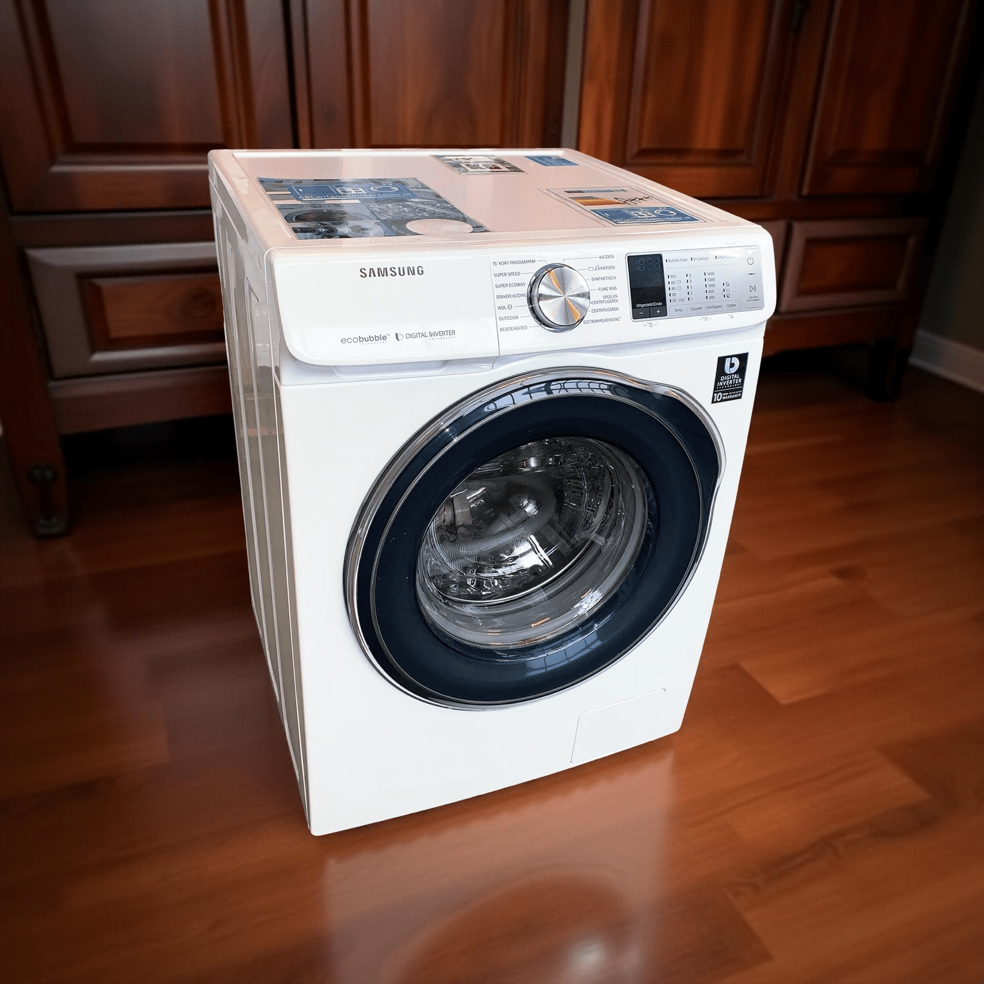 Wasmachine SAMSUNG ECOBUBBLE 10kg A+++ WW10N642RBA €329,- - Image 2