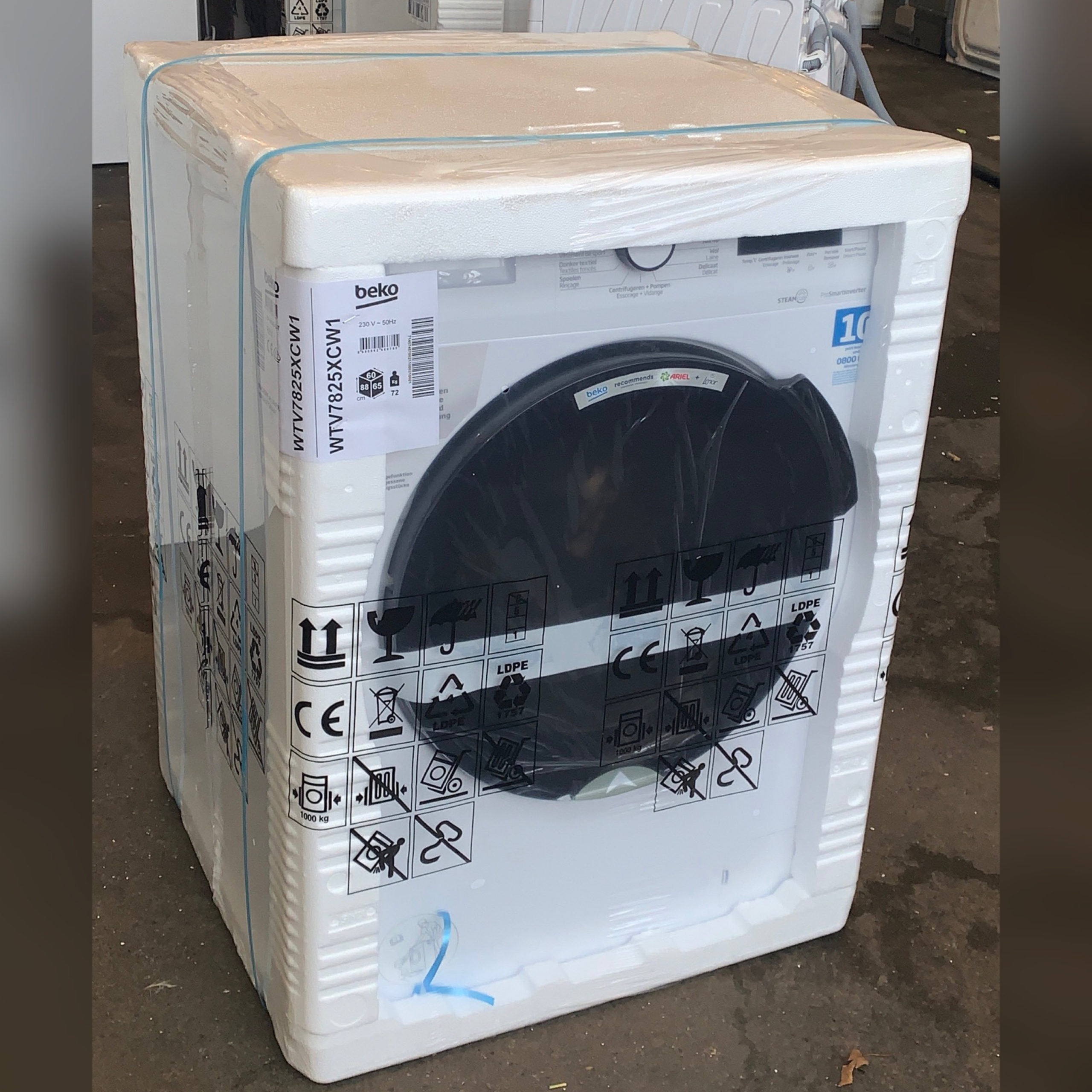 snel zwaard plafond Wasmachine BEKO STEAMCURE 7kg 1600toeren WTV7825XCW1 Nieuw in verpakking  met 2 Jaar Fabrieksgarantie €469,- Apparaten.nl -Altijd goedkoper!
