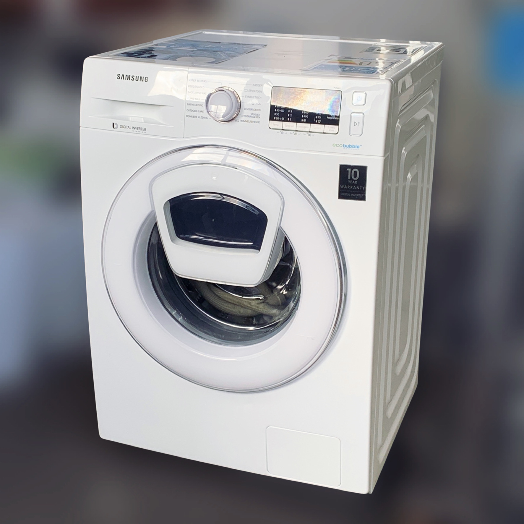 Stam Zeehaven triatlon Wasmachine SAMSUNG ADDWASH WW80K5400 8kg A+++ €249,- Apparaten.nl -Altijd  goedkoper!