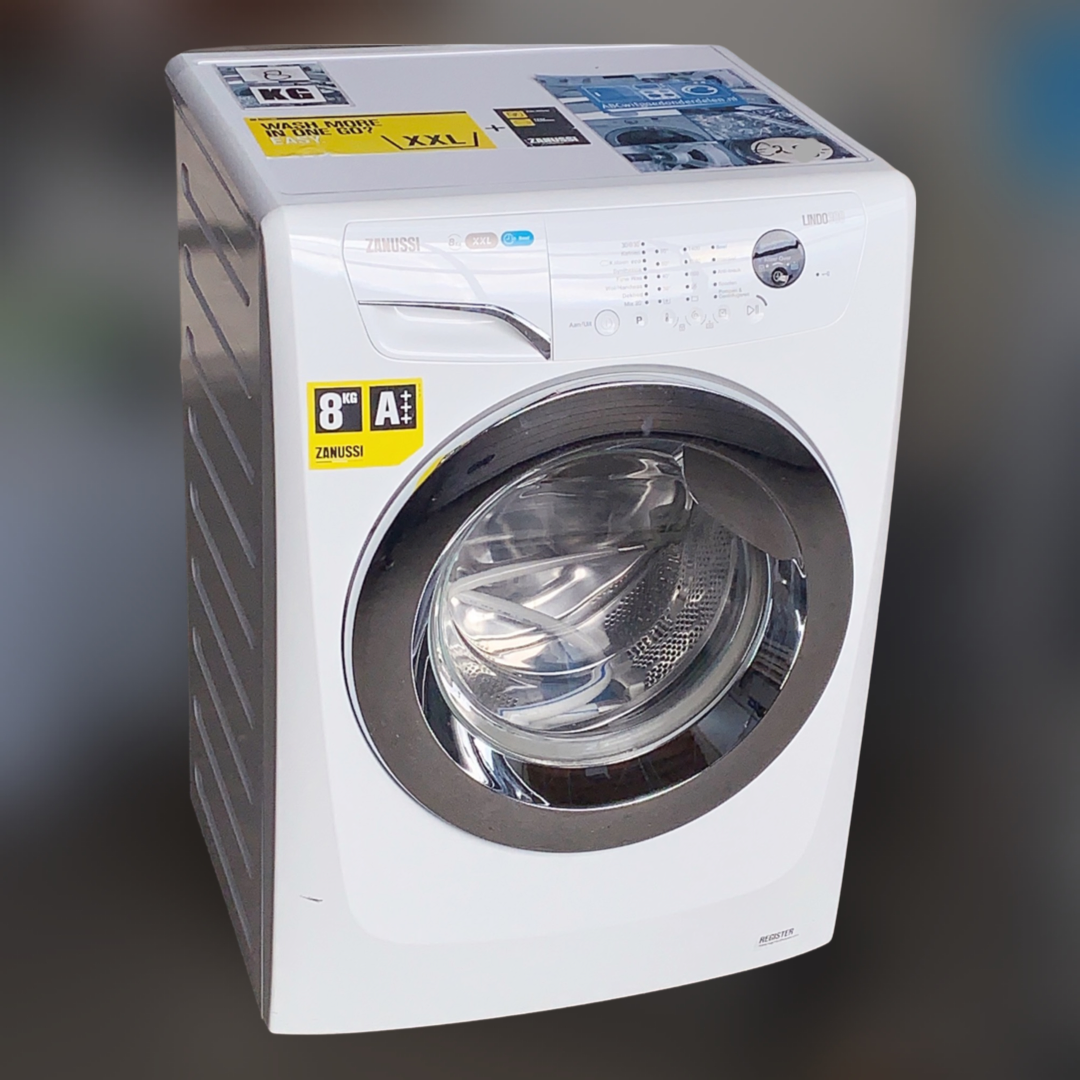 Wasmachine ZANUSSI LINDO300 A+++ XXL-Trommel ZWF81463WH RVS deur €229,- -Altijd goedkoper!