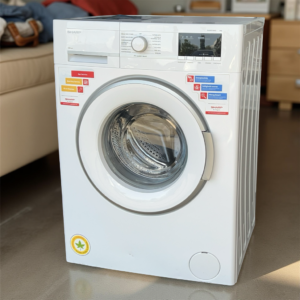 Wasmachine SHARP 7kg 1400toeren ESGFB714W-BX Outlet Extra Afgeprijsd €179,-