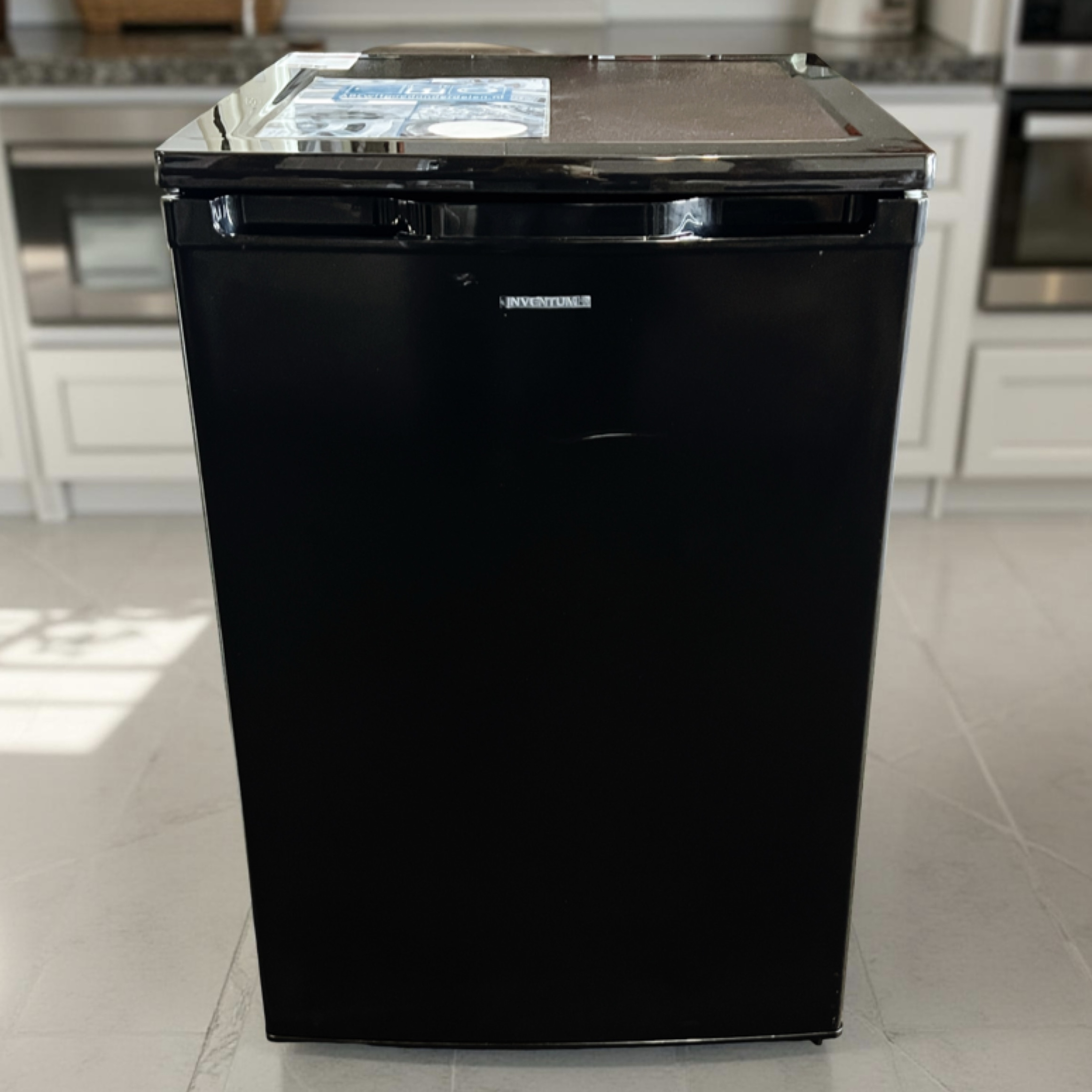 Koelvriescombinatie INVENTUM Tafelmodel 113liter KV550B ZWART Outlet €199,- - Image 3