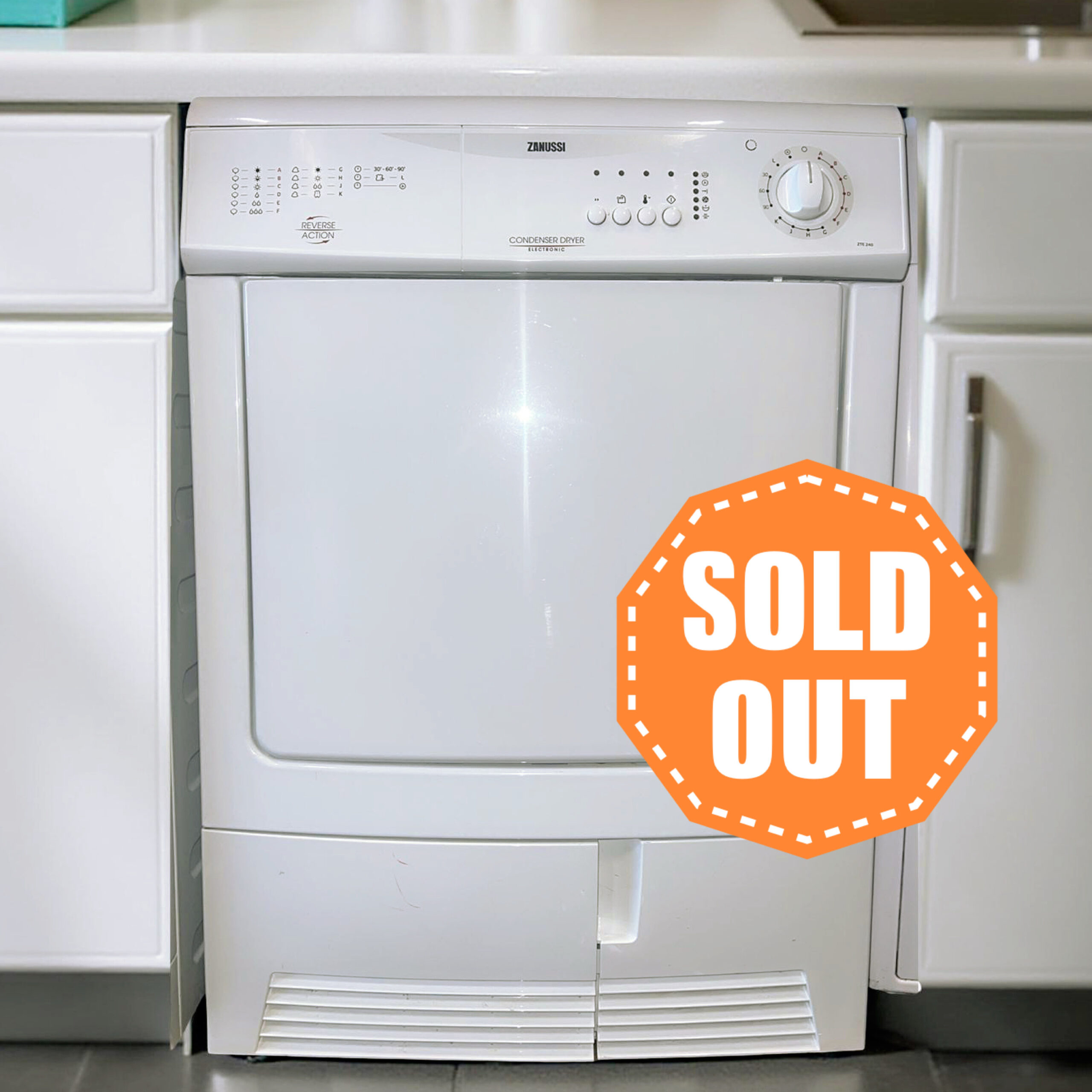 Condensdroger ZANUSSI 5kg ZTE240 €99,-