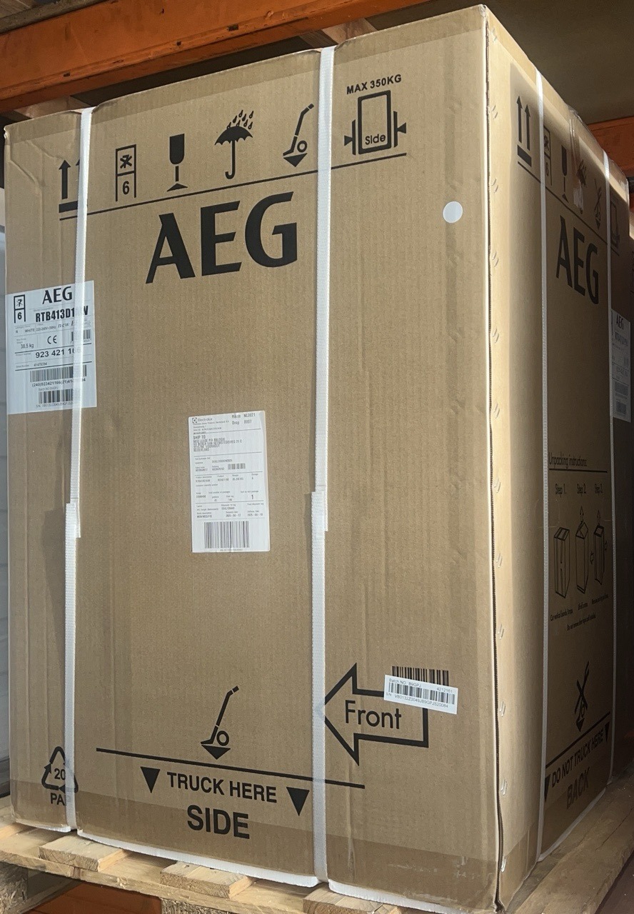 Koelvriescombinatie * Nieuw*Tafelmodel AEG 130liter RTB413D1AW €389,- - Image 5