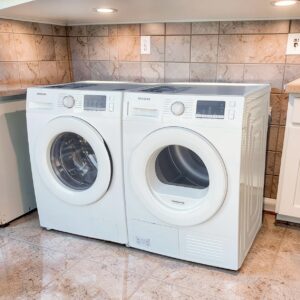 Voordeelset SAMSUNG Wasmachine 8kg A+++ &  Warmtepompdroger 8kg A++ €598,-