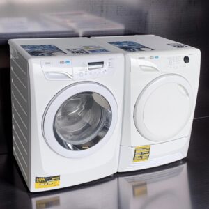Voordeelset ZANUSSI Wasmachine Outlet A+++ 10kg + Condensdroger 8kg €548,-