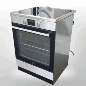 Fornuis Inductie AEG CIB6642ABM RVS met Heteluchtoven €379,-