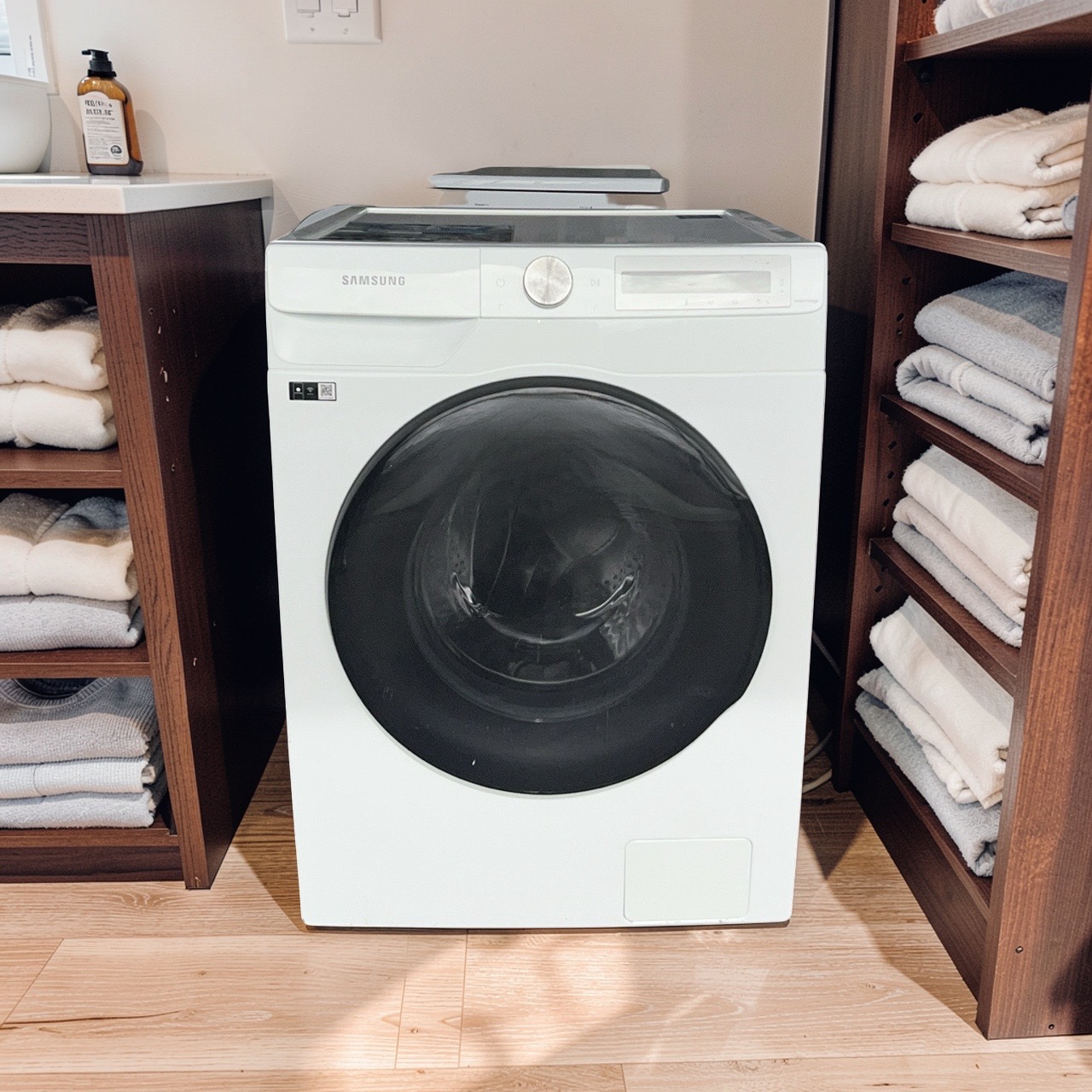 Wasdroogcombinatie SAMSUNG A.I. Wash 9kg 2in1 Wassen+Drogen WD90T634ABH €429,- - Image 3