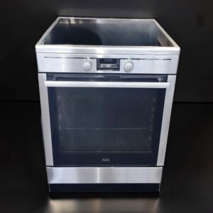 Fornuis Inductie AEG CIB6642ABM RVS met Heteluchtoven Outlet €299,-