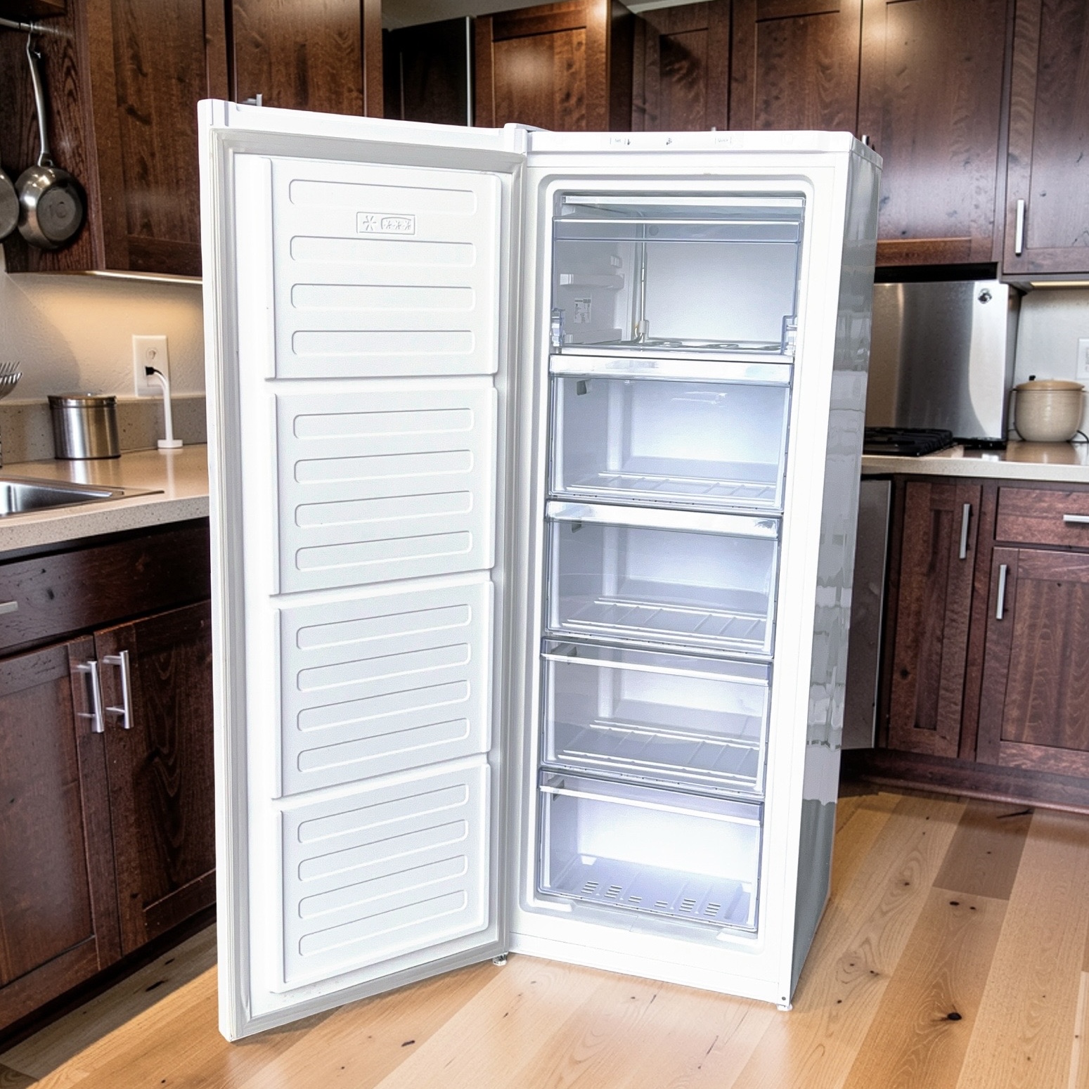 Vrieskast BEKO A+ 196liter Freezer Guard tot -15°C RFSM200T40WN Outlet €279,- - Image 6