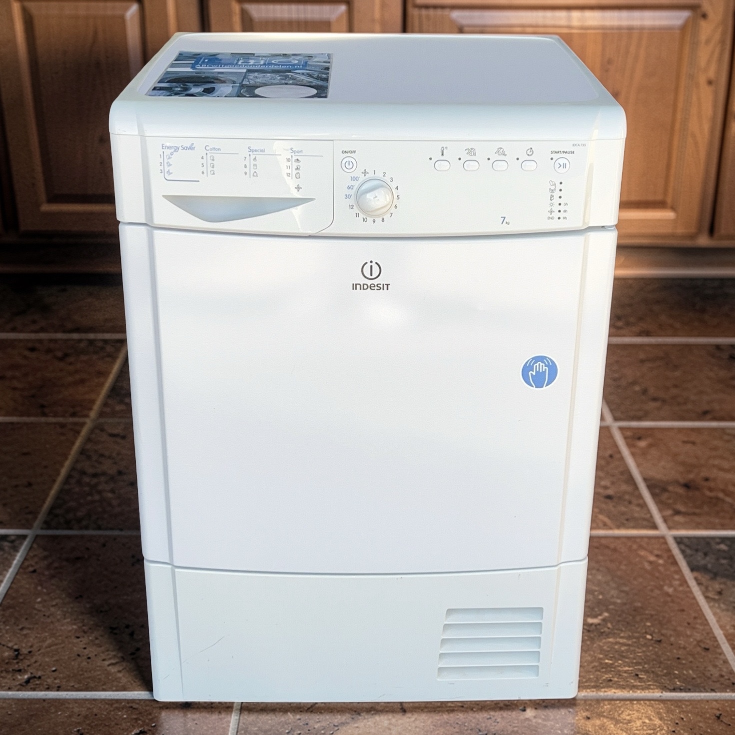 Condensdroger INDESIT 7kg IDCA735 €99,- - Image 2