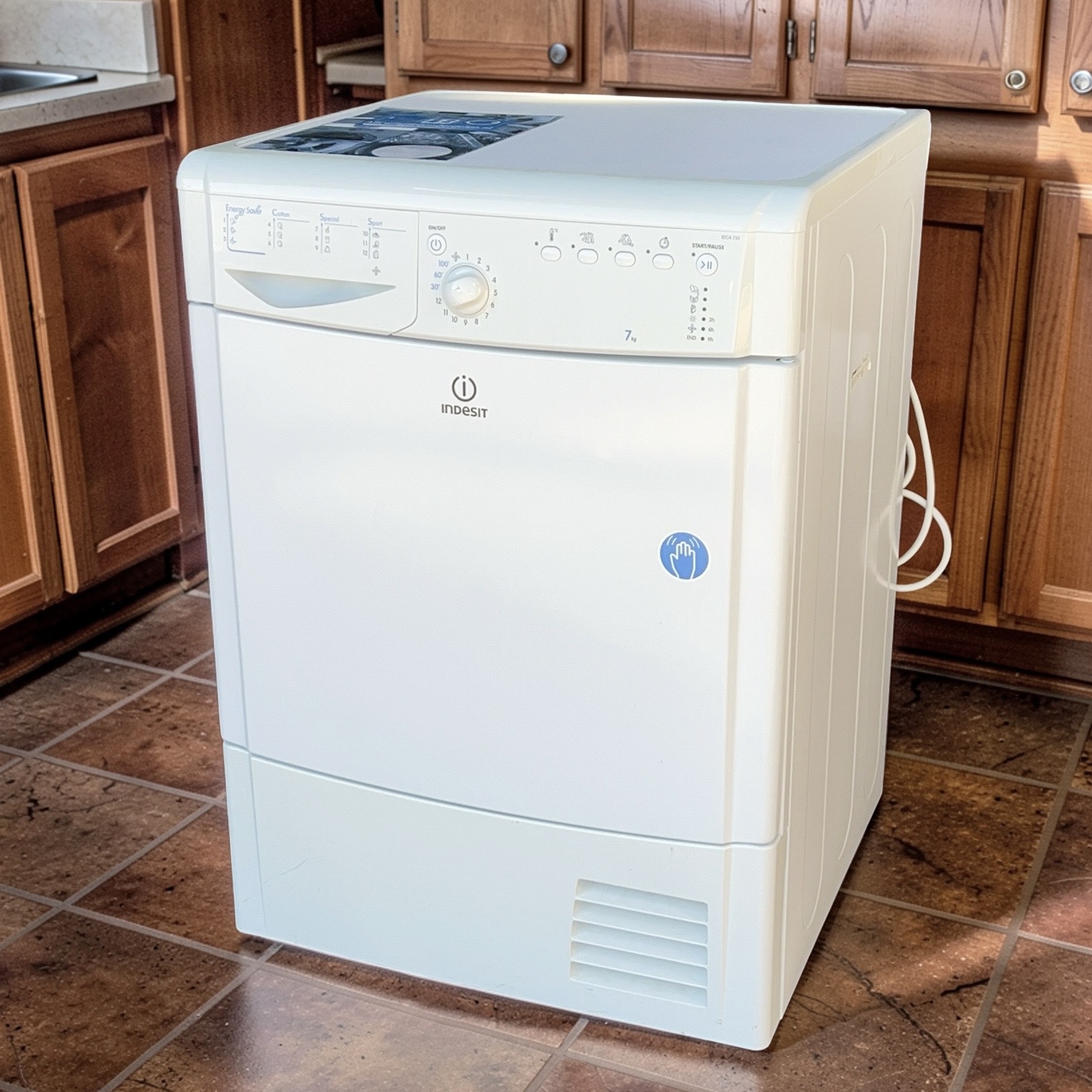 Condensdroger INDESIT 7kg IDCA735 €99,- - Image 3